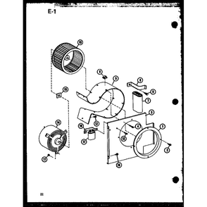 Diagram 13 Diagram and Parts List for 912-3E50A P68412-6R Amana Air Conditioner