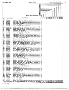 Fresh Food Compartment Page 2 Diagram and Parts List for 17774A  Admiral Refrigerator