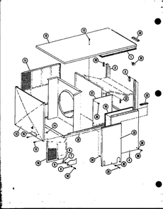 Part Location Diagram of D6865704 Whirlpool Base pan