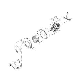 Thermostat Diagram and Parts List for FEU17AWF1702  Speed Queen Dryer