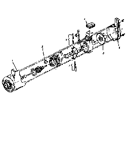 Motor Assembly Diagram and Parts List for U6321-930  Hoover Upright Vacuum