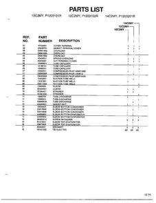 Compressor And Tubing Page 2 Diagram and Parts List for 5792  Amana Air Conditioner