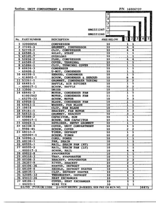 Unit Compartment And System Page 2 Diagram and Parts List for 321240  Admiral Refrigerator