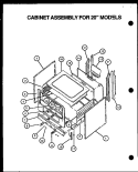 Part Location Diagram of 310103E Whirlpool NLALINER OVEN BACK