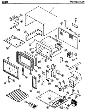 Part Location Diagram of M22R53 Whirlpool MODULE NLA
