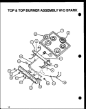 Part Location Diagram of 057243W Whirlpool MAIN TOP WHITE