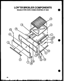 Part Location Diagram of 6520700 Whirlpool BRACKET, SPRING AND ROD