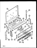 Part Location Diagram of 0300771 Whirlpool TRIM, LOWER BACKGUARD