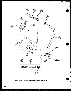 Section 6 Diagram and Parts List for LW2602 P7804710W W Amana Washer