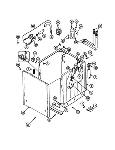 Part Location Diagram of 200832 Whirlpool CAPACITOR
