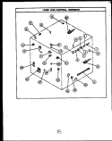 LOWER OVEN ELECTRICAL COMPONENTS Diagram and Parts List for RSD363  Caloric Range