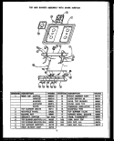 Page 1 Diagram and Parts List for RKD394  Caloric Microwave Oven Combo