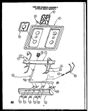Page 1 Diagram and Parts List for RMD364  Caloric Range