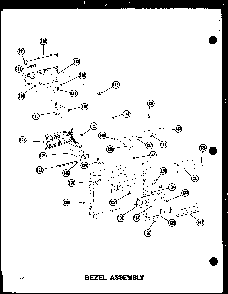 Section 11 Diagram and Parts List for RC-20 P72100-5M Amana Microwave