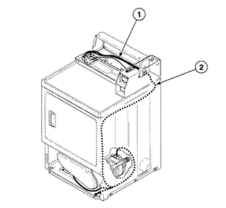 Harnesses Diagram and Parts List for SDE907QF1724  Speed Queen Dryer