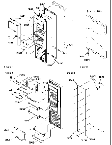 Refrigerator Door Diagram and Parts List for SR520SW-P1183002WW  Amana Refrigerator