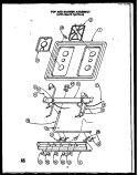 Page 1 Diagram and Parts List for RLD379  Caloric Range