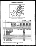 LOWER BROILER COMPONENTS Diagram and Parts List for RLD379  Caloric Range