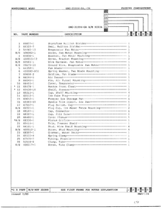 Freezer Compartment Page 2 Diagram and Parts List for 21994-OA  Admiral Refrigerator