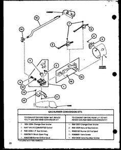 Section 4 Diagram and Parts List for LG2902 P7804817W W Amana Dryer