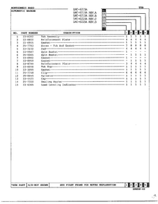 Tub Page 2 Diagram and Parts List for 6215A REV D Norge Washer