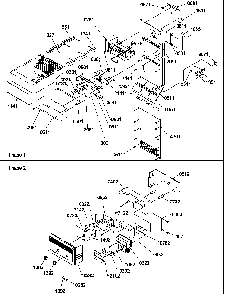 Ice Maker/control Assy Diagram and Parts List for SXD520SL-P1182402WL  Amana Refrigerator
