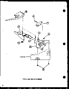 Section 4 Diagram and Parts List for LWD773 P7804717W W Amana Washer