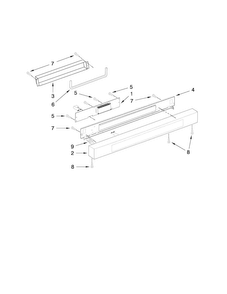 Microwave Control Panel Parts Diagram and Parts List for JMD2124WS0  Jenn-Air Microwave