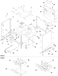 Part Location Diagram of RS2310002 Whirlpool DISCONTINUED