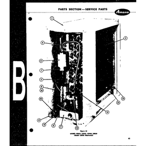 Diagram 2 Diagram and Parts List for LA560  Amana Air Conditioner