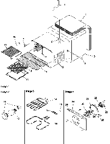 Cavity Diagram and Parts List for CARTC7500E-P1143467NE  Amana Range