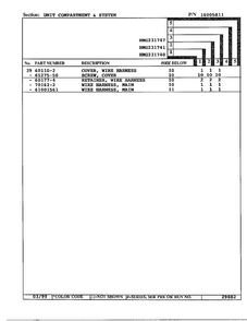 Unit Compartment And System Page 3 Diagram and Parts List for 231740  Admiral Refrigerator