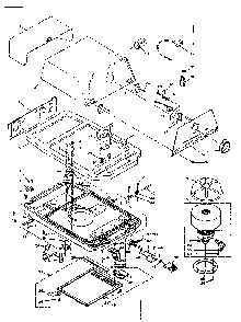 Part Location Diagram of 5010 Maytag Dust bag