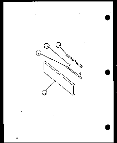 Section 4 Diagram and Parts List for CBE26FCW P1137949NW Amana Range