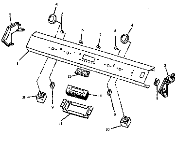 Page 3 Diagram and Parts List for CARS636E-P1130631NE  Amana Range