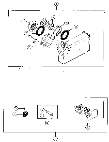 Dispensing Valve Diagram and Parts List for DU598  Jenn-Air Dishwasher