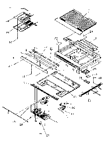Divider Block Diagram and Parts List for TA18S2W-P1194503WW  Amana Refrigerator