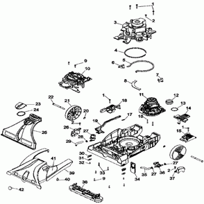 Diagram 3 Diagram and Parts List for F7412  Hoover Steamer