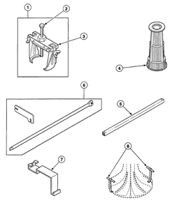 Tools 2 Diagram and Parts List for SWT2A0LN1124  Speed Queen Washer