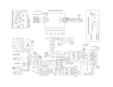 Wiring Diagram Diagram and Parts List for CRSH268MWB  Crosley Refrigerator