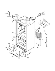 Part Location Diagram of W10648189 Whirlpool ENERGY GUIDE
