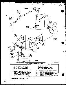 Section 8 Diagram and Parts List for LG2911 P7804804W W Amana Dryer