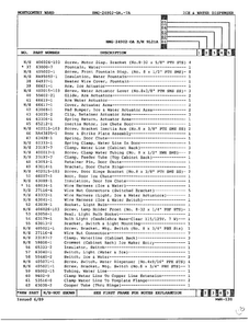 Ice And Water Dispenser Page 3 Diagram and Parts List for 24902A  Admiral Refrigerator