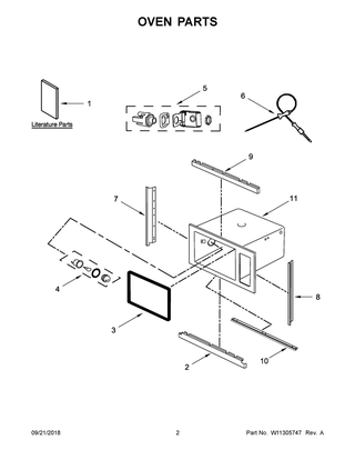 Oven Parts Diagram and Parts List for JBS7524BS1  Maytag Wall Oven