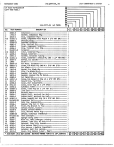 Unit Compartment And System Page 2 Diagram and Parts List for 23973A  Admiral Refrigerator