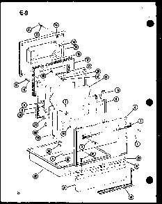 Section 7 Diagram and Parts List for RCC-6-P85318-2S  Amana Microwave