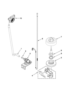 Part Location Diagram of W10130109 Whirlpool DISCONTINUED