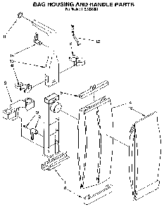 Part Location Diagram of 4368600 Whirlpool DISCONTINUED