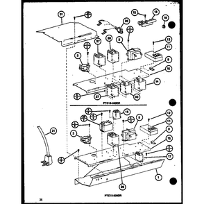 Diagram 4 Diagram and Parts List for PTC15300B P9913520R Amana Air Conditioner