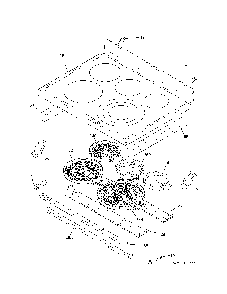 Maintop Diagram and Parts List for 79097723411  Kenmore Range